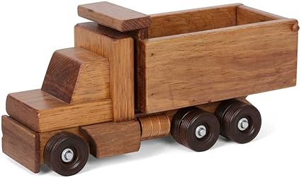 large wooden truck