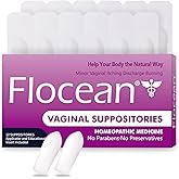 Calendula Vaginal Suppositories for Women - Herbal Alternative to Boric Acid Suppositories, Supports pH Balance, Odor Control & Itching Relief, Paraben-Free & Preservative-Free, 12 Count
