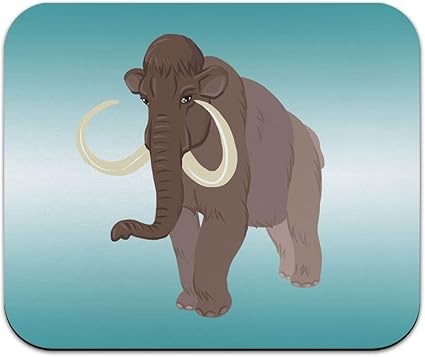 Amazon ウールリー マンモス 先史アイスエイジマウスパッド Graphics And More マウスパッド 通販