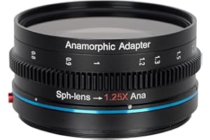 SIRUI 1.25x T2.9 Anamorphic Adapter for Venus Series Lenses with Front Single Focus