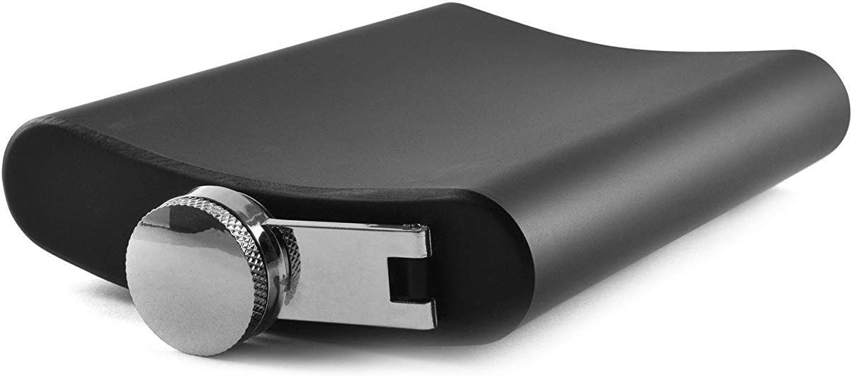 Getsy Hip Flask for Men, Stainless Steel Liquor Pocket Flasks or Alcoholic Beverage Holder - Bottle