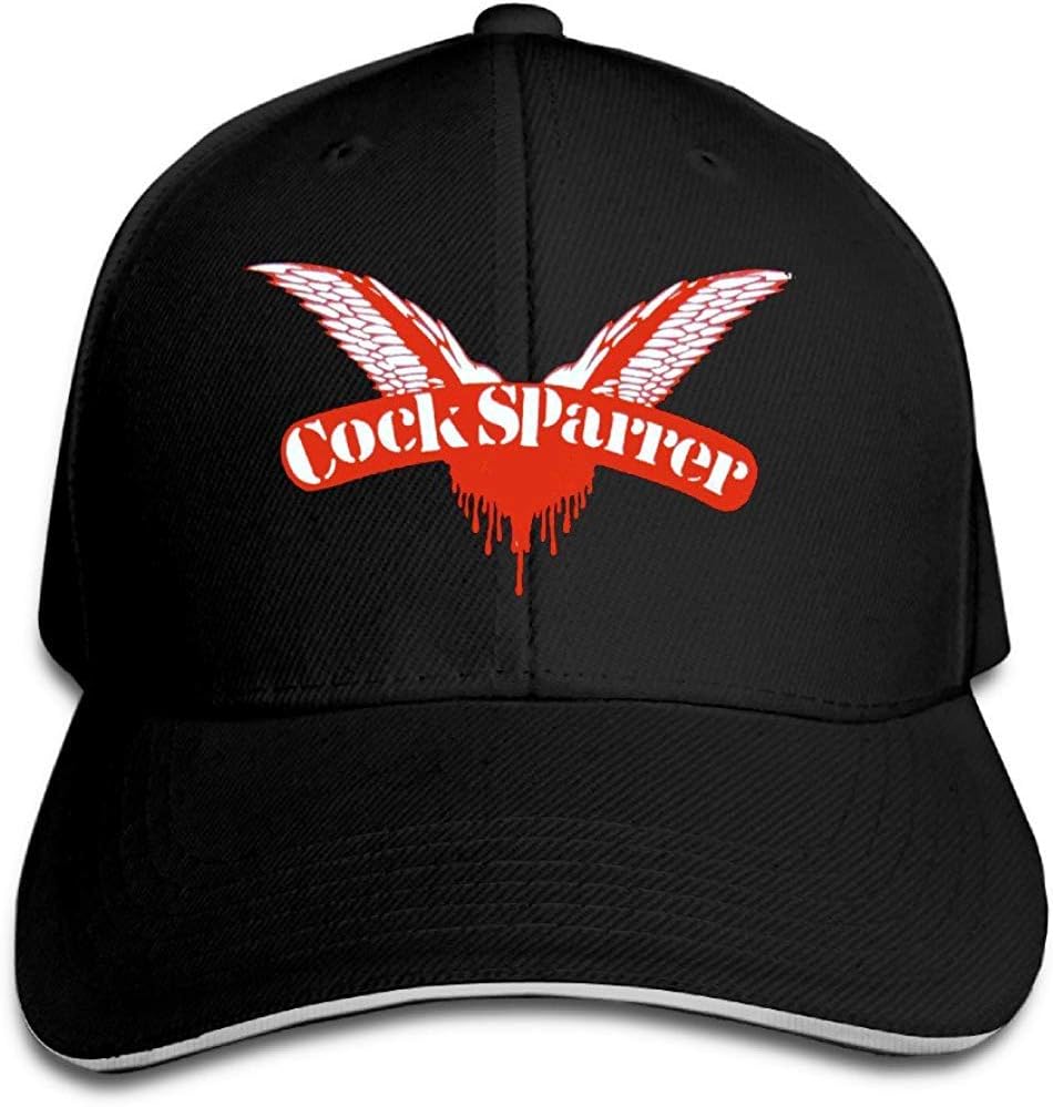 Cock Sparrer -Shock Troops Punk Rock Logo Snapback Vintage Sandwich Cap