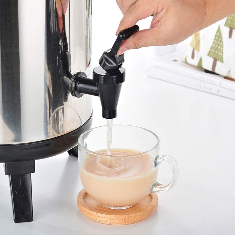 Stainless Steel Hotel Hot Water And Beverage Dispenser With Spigot Keeps Hot Beverages Hot Commercial Large Coffee Urn Insulated Barrel Thermos Bucket For Parties Buffet Kitchen Home Appliances Home Kitchen