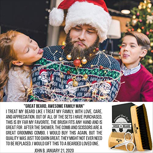 3 Beard+Brush+Comb+Set+Care