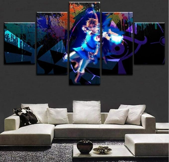 Impresión de lienzo de pintura, decoración del hogar Pintura de lienzo