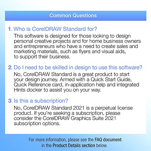 CorelDRAW Standard 2021 | Graphic Design Software for Hobby or Home ...