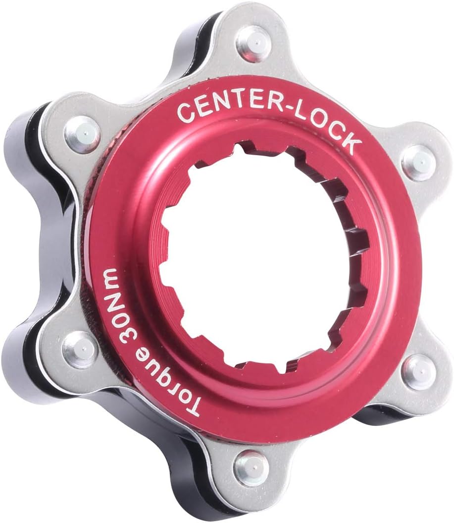 wileosix Aluminum Disc Brake Rotor CenterLock Adapter for