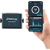 StreamLabs Smart Home Water Monitor Leak Detector with Wi-Fi – No Pipe Cutting, 5-Minute Install, Real-Time Phone Alerts – Fi