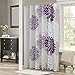 Comfort Spaces Enya Bathroom Shower Curtain Floral Printed Cute Chic Microfiber Fabric Bath Curtains, 72