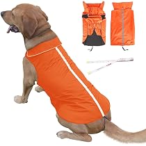 PETCEE Waterproof Dog Winter Jacket 