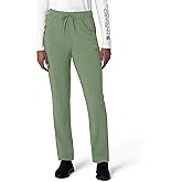 Carhartt Scrubs for Women Force Cross-Flex Straight-Leg Cargo Pants with Drawstring and 7 Pockets