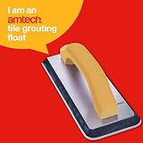 Amtech Tile Grout Float Dual Edges 240x100mm High Density Foam Pad Aluminium view 5