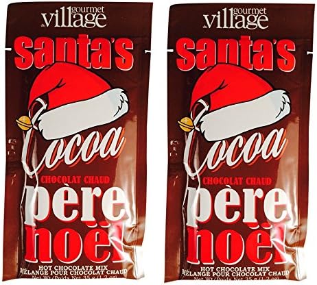 Gourmet du Village Santa's Cocoa Hot Chocolate Mix 2-Pack