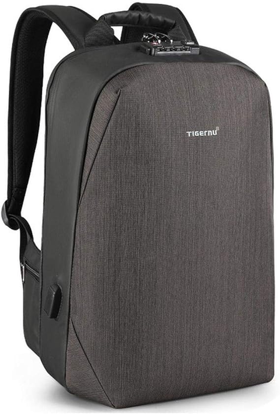 Amazon 盗難防止tsaロックファッションメンズバックパック15 6インチusb充電ラップトップ男性mochila 18lカレッジボーイバックパック Coffee Upgrade Running Sun 登山リュック ザック