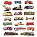 T.S. Shure Railroad Vehicles Wooden Magnets 20 Piece MagnaFun Set
