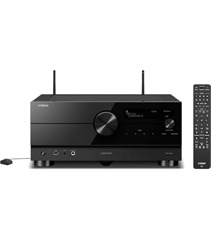 Yamaha RX-A2A AVENTAGE Home Theatre Receiver, 7.2 Channel, 4K