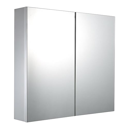 Stainless Steel Wall mounted Bathroom Mirror Storage