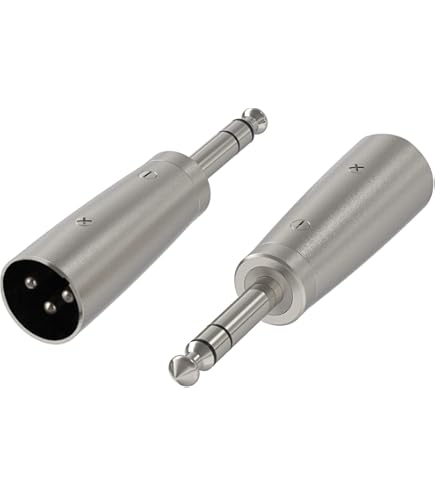 Amazon.com: GEEKRIA for Creators XLR Female to 1/4 Inch (6.35mm