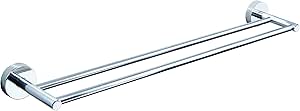 Kapitan Baño Doble Toallero 60 cm, Pulido Acero Inoxidable, Toallero de Barra Fijar Sin Taladrar, 3M VHB Cinta Adhesiva Montaje en Pared, Fabricado en ...