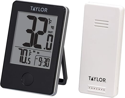 Best Indoor Outdoor Thermometer 2021 Amazon.com: Taylor Precision Products Wireless Digital Indoor 