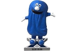 NATIONAL BOBBLEHEAD HALL OF FAME AND MUSEUM The Blue Blob Xavier Musketers Mascot Special Edition Bobblehead NCAA College