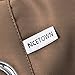 NICETOWN Bedroom Blackout Curtains and Drapes - Window Treatment Thermal Insulated Solid Grommet Blackout Draperies for Bedroom (Set of 2 Panels, 52 by 63 Inch, Cappuccino)