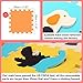 Meiqicool Baby Crawling Mat Puzzle Play Foam Tiles Non Toxic Playmat Floor Mats for Tummy Time,P010G