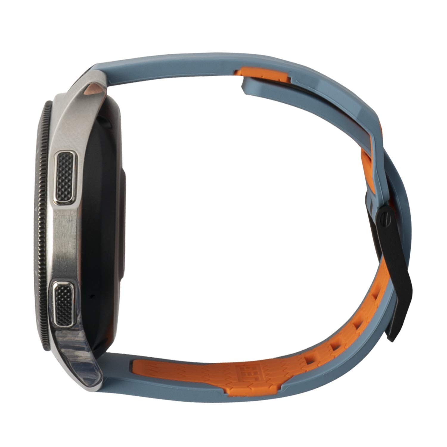 UAG Samsung Galaxy Watch 46mm Silicone Band Civilian [Slate/Orange] Fits 22mm W 812451034929 | eBay