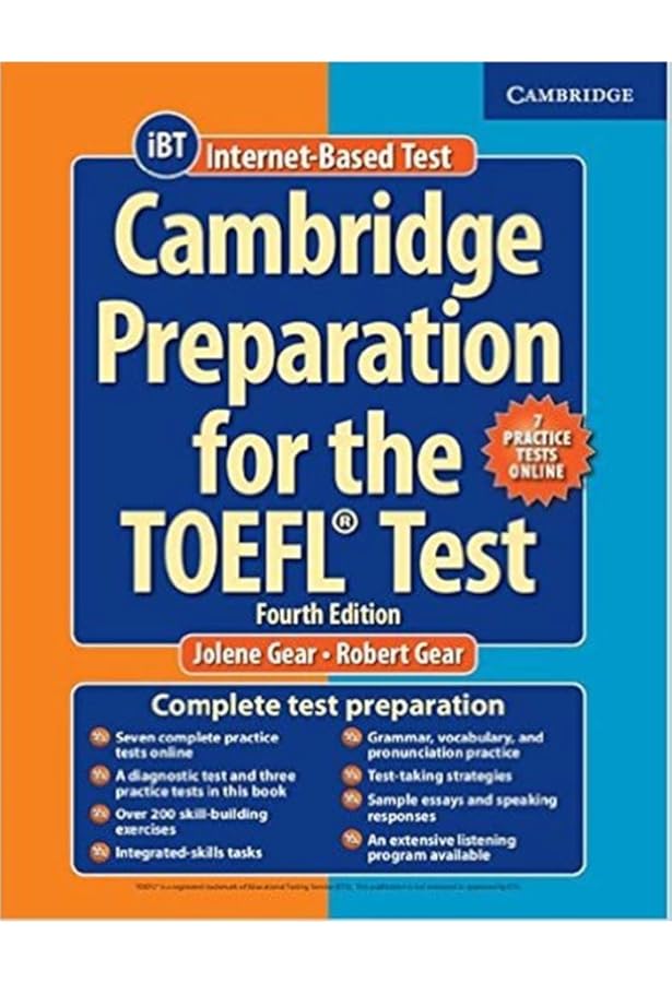Cambridge Preparation for the TOEFL Test (Book & CD-ROM): Gear