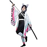 Nuoqi Zentisu Tanjiro Cosplay Adult Giyuu Tomioka Outfit Shinobu Anime Halloween Costume