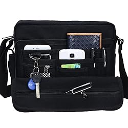 Kenox Classic Multifunctional Mens Canvas Messenger