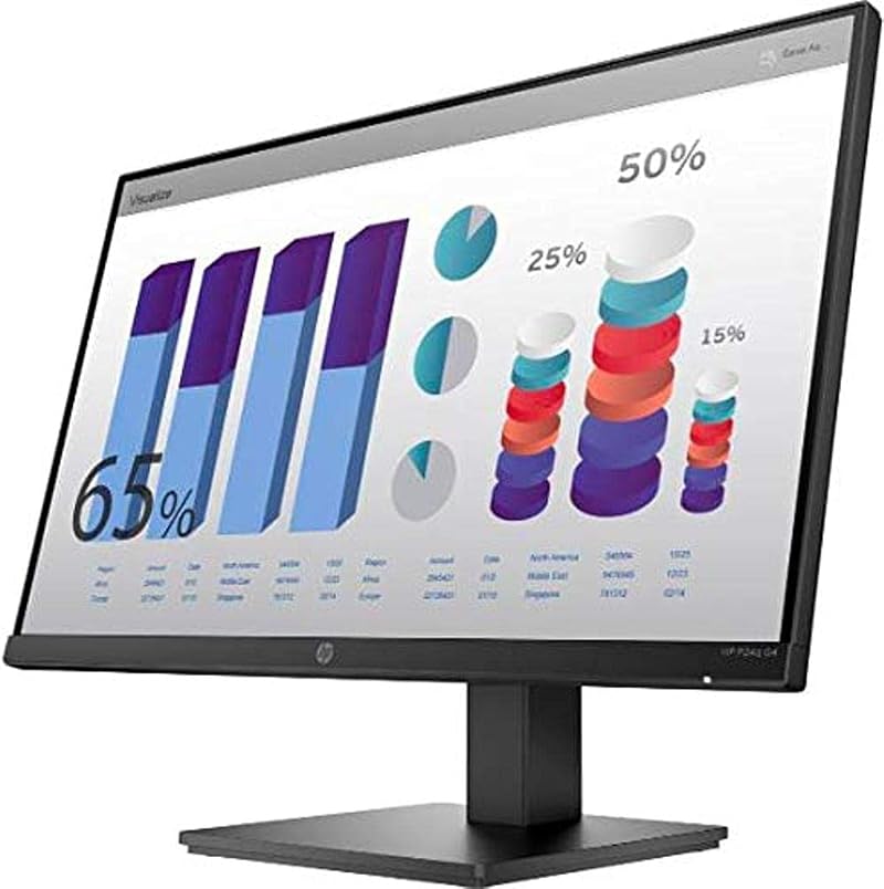 HP P24q G4 P-Series 23.8'' LED Monitor 8MB10AT#ABB - QHD 2560x1440