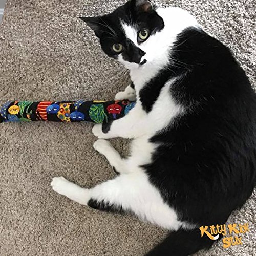 Kitty Kick Stix 15" Original Catnip Kicker Toy (Set of 2), Made in USA