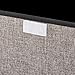 EZOWare Extra Large [3-Pack] Linen Fabric Foldable Storage Cubes Bin Box Containers with Lid and Handles - Light Gray For Home, Office, Nursery, Closet, Bedroom, Living Room (24x12x12inch)