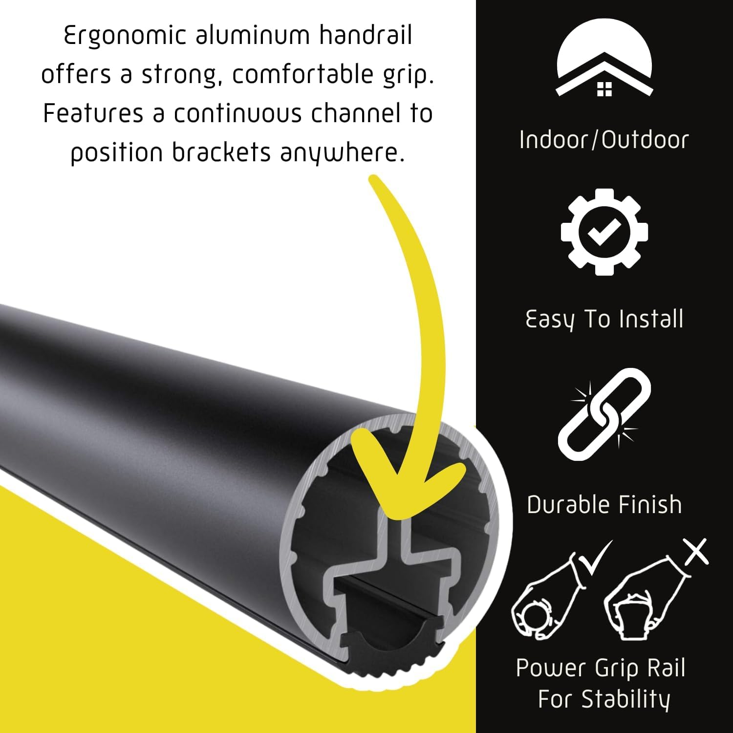 Promenaid 6 ft. Handrail Kit - Complete