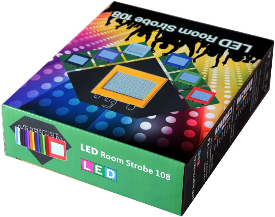 Mini Strobe Lights, 108 LED Disco Light for Parties, 108pcs White - Image 5