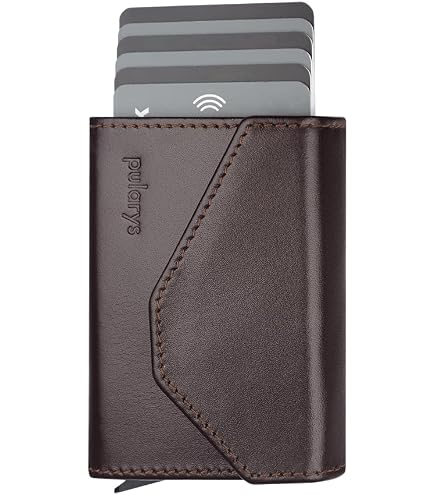 Amazon.com: PULARYS Mini Wallet BOSTON - Multifunckion Credit Card