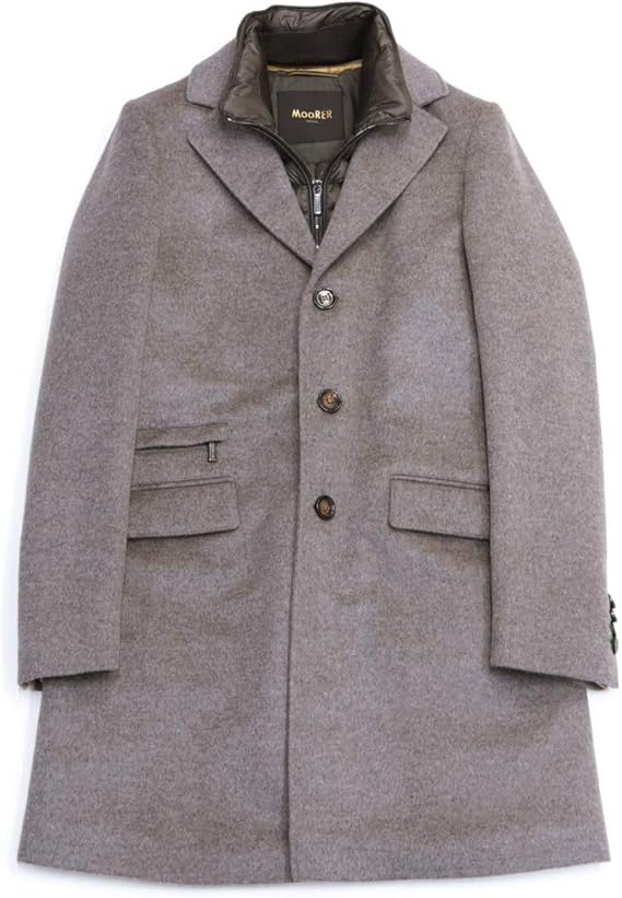 Amazon ムーレー メンズ ウール カシミア アウター ダウンチェスターコート Harris Le Taupe 並行輸入品 コート ジャケット 通販