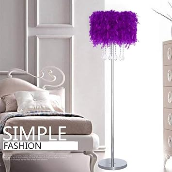 lilac floor lamp