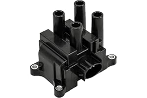 PHILTOP FD497 Ignition Coil Pack Compatible with 2000-2004 Focus 2.0L LX/SE/SVT/ZTS/ZTW/ZX3/ZX5, 1999-2000 Contour 2.0L LX/SE; Mystique GS