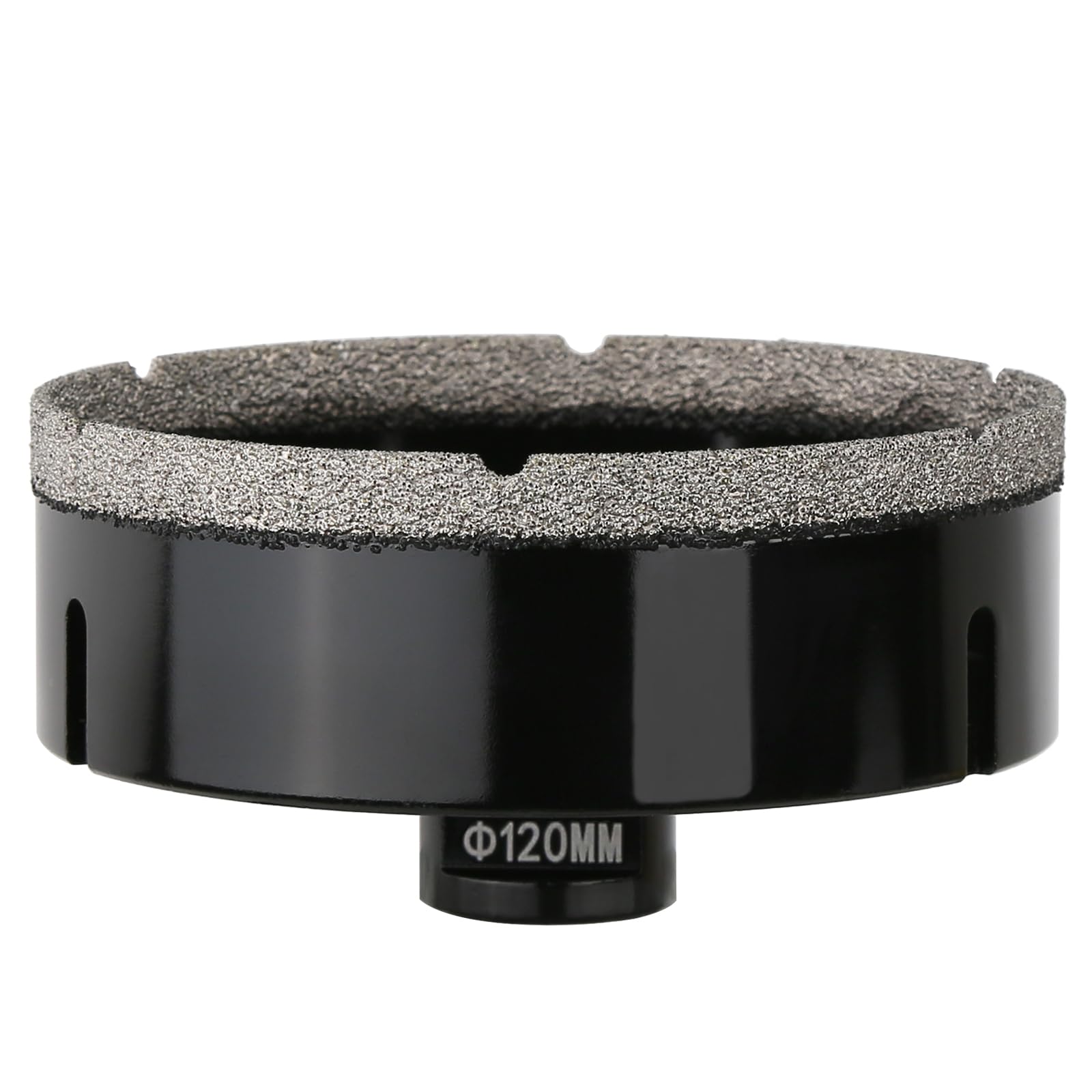 Vearter 120mm Dry Diamond Core Drill Bit, M14 Thread Connection Vacuum Brazed Masonry Hole Saw, Hollow Hole Cutter for Tile, Marble, Granite, Porcelain, Concrete and Quartz Stone