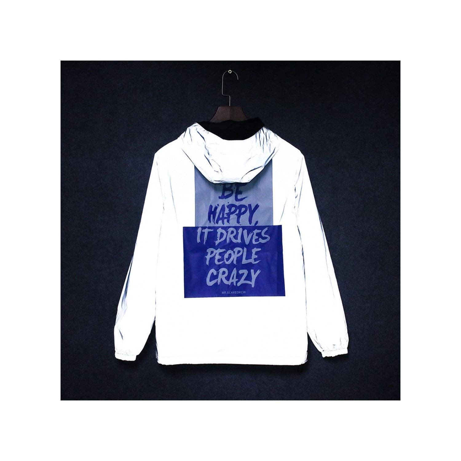 Best 3M Reflective Rain Jacket Hip Hop