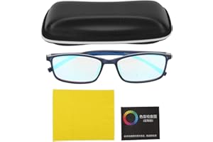 Color Blind Glasses, Men Women Outdoor Red Green Color Blindness Correcting Glasses with Case for Driving