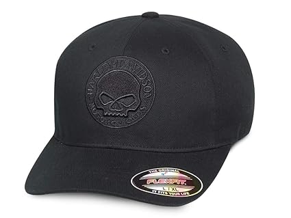 HARLEY-DAVIDSON Cap Skull Stretch