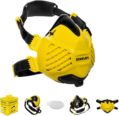 STANLEY P3 Reusable Dust Mask Face-Fit-Check M/L P3 Filters