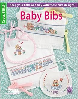 Baby Bibs Leisure Arts Cross Stitch Kooler Design Studio - 