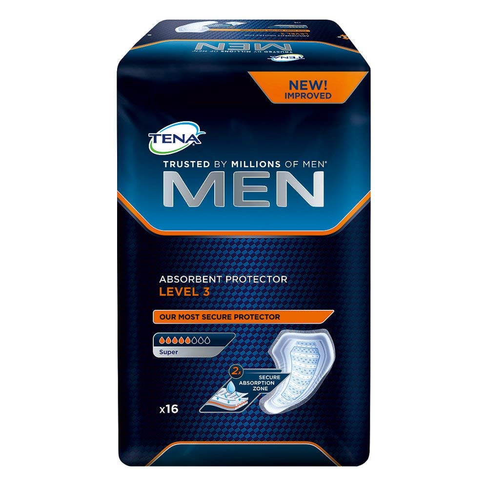 TENA 750830 Men Level 3 Incontinence Pad (Pack of 16) Buy Online in