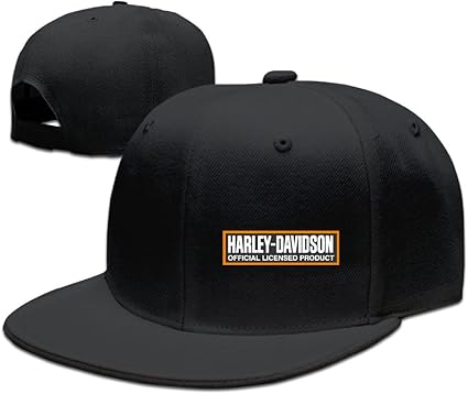harley davidson flat brim hat