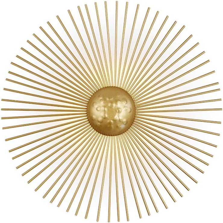 Nordic Post-modern Wall Lamp, Minimalist And Light Style, Bedroom Bedside Living Room Wall With Sun-shaped Lights 30cm