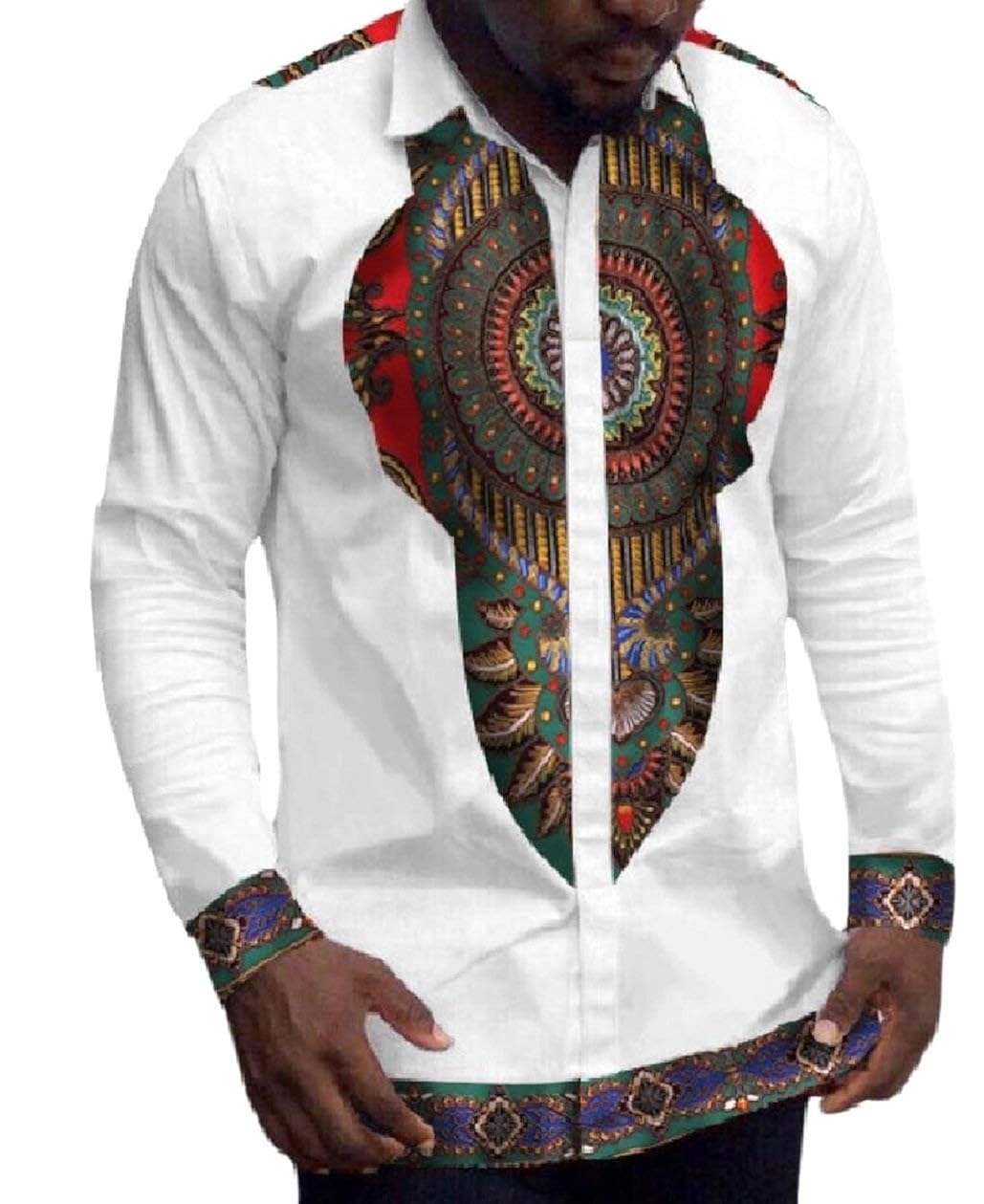 african plus size tops